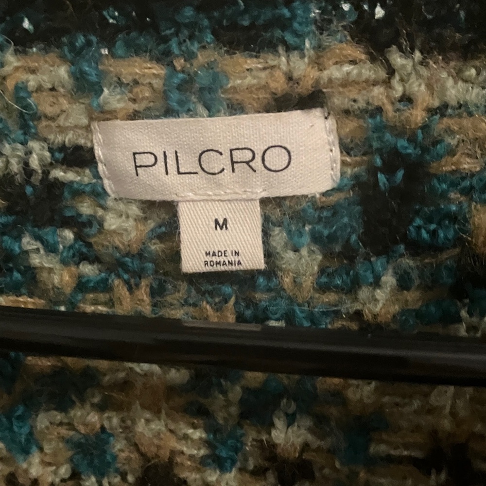 Anthropology Pilcro Black and White Patterned Sweater - Picture 5 of 9